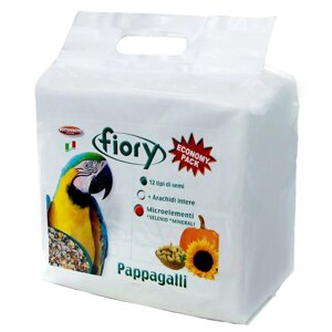 Fiory Pappagallini корм для крупных попугаев (Злаковое ассорти, 2,8 кг.)