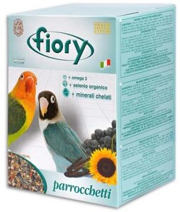 Fiory Parrocchetti Africa корм для средних попугаев (Злаковое ассорти, 800 г.)