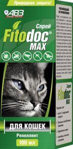 Fitodoc Max спрей репеллентный для кошек (100 мл.)