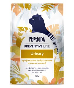 Florida Preventive Line Urinary сухой корм для кошек для профилактики образования мочевых камней (Курица, 1,5 кг.)