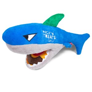 GiGwi Trick'O'Treats игрушка для собак акула с пищалкой (30 см.)