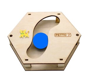 GoSi игровой трек Шестиугольник мини для кошек (18 см.)