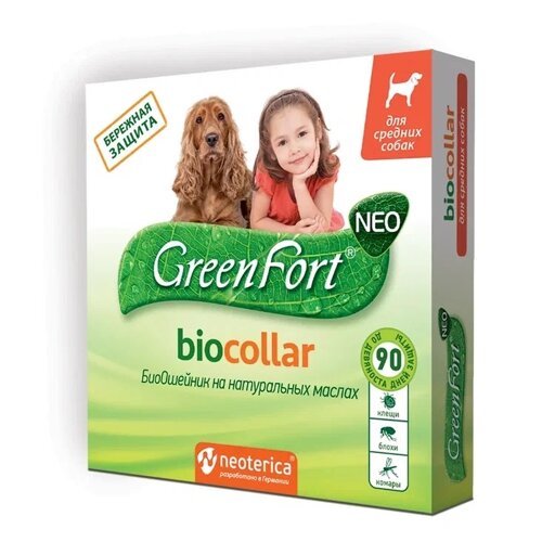 GreenFort NEO ошейник для собак средних пород