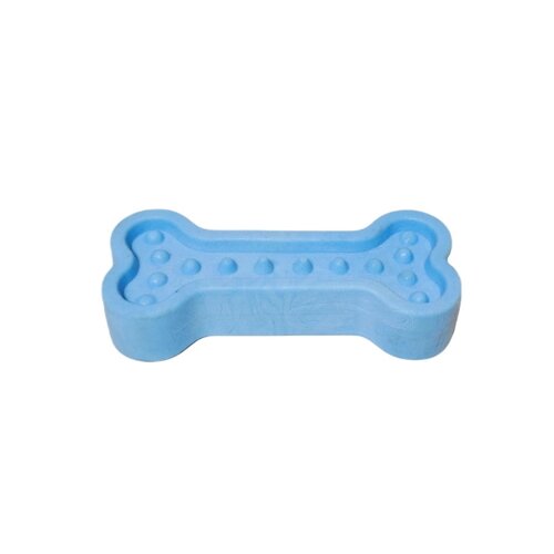 HOMEPET Foam Puppy игрушка для собак косточка (13 х 6 см., Голубая)