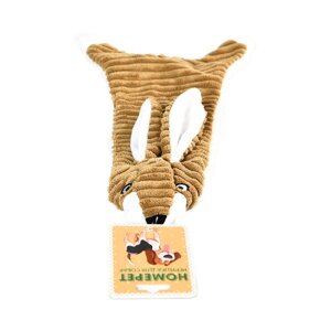 HOMEPET игрушка для собак кролик с пищалкой и шуршащим эффектом (45 х 25 см.)