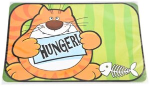 HOMEPET most hungry cat коврик под миску (28 х 43 см.)