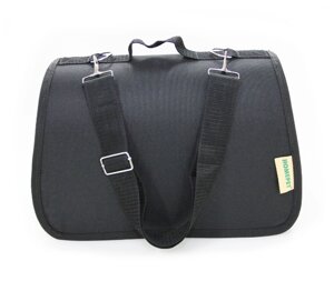 HOMEPET сумка-переноска для животных (39 х 25 х 26 см., Черная)