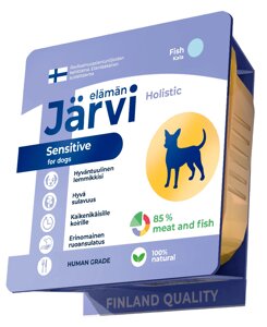 Jarvi мясной паштет с рыбой для собак всех пород с чувствительным пищеварением (100 г.)