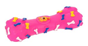 Каскад игрушка Косточка с рисунком для собак (16 см.)