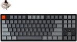 Клавиатура беспроводная Keychron K8, TKL, алюминиевый корпус, RGB подсветка, Gateron Brown Switch (K8J3)