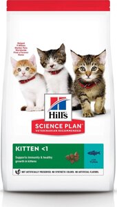 Корм для котят Hill's Science Plan, для, с тунцом 1.5 кг