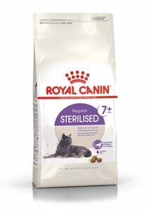 Корм для стерилизованных пожилых кошек Royal Canin 7+ для профилактики МКБ 400 г