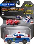 Машинка 1 Toy Transcar Double: Патрульная машина – Спорткар, 8 см, блистер