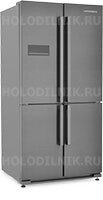 Многокамерный холодильник Kuppersberg NMFV 18591 DX, темный металл
