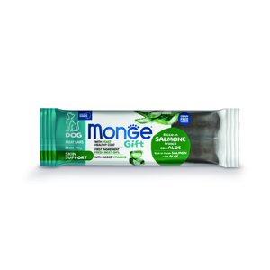 Monge Gift Skin Support мясные батончики для собак всех пород (Лосось, 40 г.)
