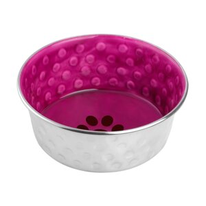 Mr. Kranch миска из нержавеющей стали с керамическим покрытием Candy (400 мл., Пурпурная)