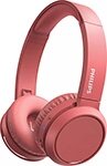 Накладные беспроводные наушники Philips TAH4205RD/00 RED