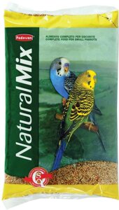 Padovan Natural Mix Сocorite для волнистых попугаев основной (Злаковое ассорти, 1 кг.)
