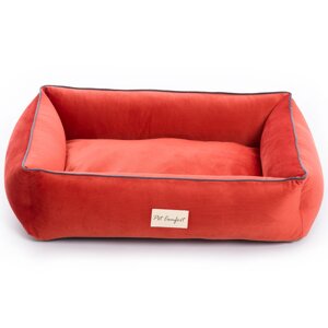 Pet Comfort лежанка для кошек и собак Golf Vita (45 х 55 см., Красный)