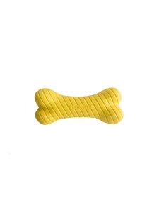 Playology Dual Layer Bone двухслойная жевательная косточка с ароматом курицы (11,5 см., Желтый)