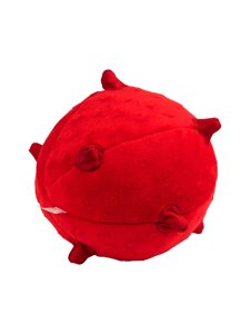 Playology Puppy Sensory Ball сенсорный плюшевый мяч с ароматом говядины (11 см., Красный)