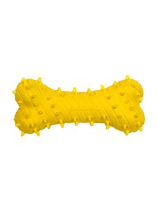 Playology Puppy Teething Bone дентальная жевательная косточка с ароматом курицы (Желтый)