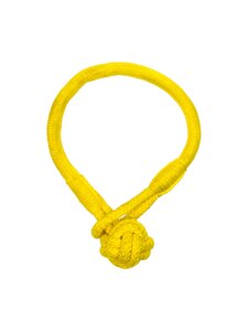 Playology Tough Tug Knot жевательный канат с ароматом курицы (Желтый)