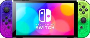 Портативная игровая консоль Nintendo Swithc OLED (HEG-S-KCAAAHKG) Splatoon 3
