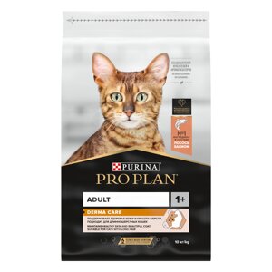 Pro Plan Elegant Adult корм для кошек для поддержания красоты шерсти и здоровья кожи (Лосось, 10 кг.)