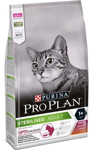 Pro Plan Sterilised для кошек и котов привередливых ко вкусу (развес) (Форель и треска, Развес)