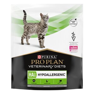 Pro Plan Veterinary Diets HA Hypoallergenic корм для кошек при лечении пищевой аллергии (Диетический, 325 г.)