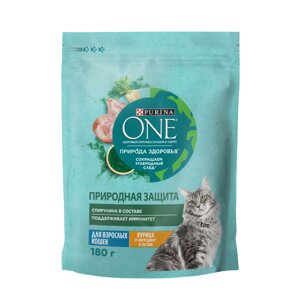 Purina One Природа Здоровья для взрослых кошек (Курица, 180 г.)