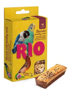 RIO Бисквиты для птиц с полезными семенами (35 г.)