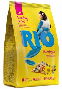 RIO Корм для средних попугаев в период линьки (Злаковое ассорти, 1 кг.)