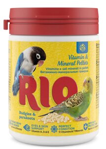 RIO Витаминно-минеральные гранулы для волнистых и средних попугаев (120 г.)