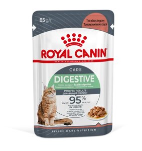 Royal Canin Digestive пауч для кошек с чувствительным пищеварением (кусочки в соусе) (Мясо, 85 г.)
