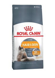 Royal Canin Hair & Skin Care для поддержания здоровья кожи и шерсти кошек (Курица, 10 кг.)