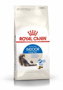 Royal Canin Indoor Long Hair для длинношерстных домашних кошек (Курица, 10 кг.)