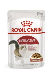 Royal Canin Instinctive пауч для кошек (кусочки в соусе) (Мясо, 85 г.)
