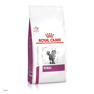 Royal Canin Renal корм для кошек при хронической почечной недостаточности (Диетический, 2 кг.)