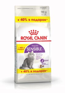 Royal Canin Sensible для кошек с чувствительным пищеварением (Курица, 400 г. 160 г.)