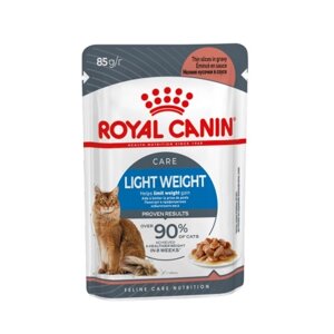 Royal Canin Ultra Light пауч для кошек склонных к полноте (кусочки в соусе) (Мясо, 85 г.)