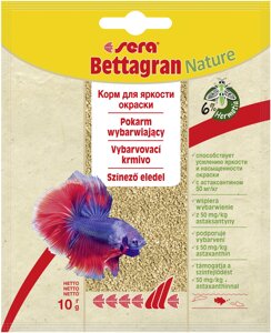 SERA Bettagran Nature корм для петушков (гранулы) (10 г.)