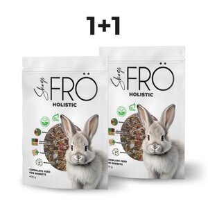 SkogsFRO корм для кроликов (400 г. упаковка 2 шт)