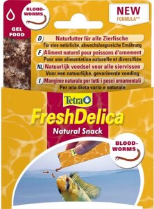 Tetra FreshDelica Bloodworms (корм мотыль в желе) (48 г.)