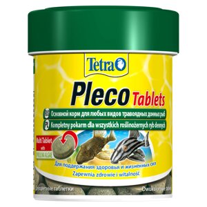 Tetra Pleco Tablets корм для травоядных донных рыб (таблетки) (120 таб.)