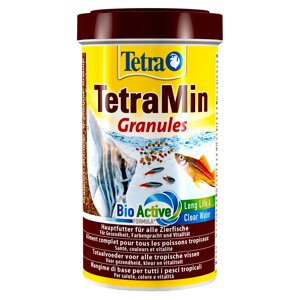 TetraMin Granules (гранулы) для всех видов декоративных рыб (500 мл.)