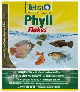 TetraPhyll (хлопья) для всех видов тропических рыб (12 г.)