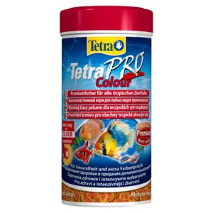TetraPro Colour (чипсы) для любых видов тропических рыб (250 мл.)