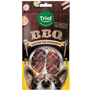 Triol BBQ лакомство для собак Золотистые крылышки (100 г.)